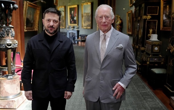 Зеленский встретился с королем Чарльзом III
