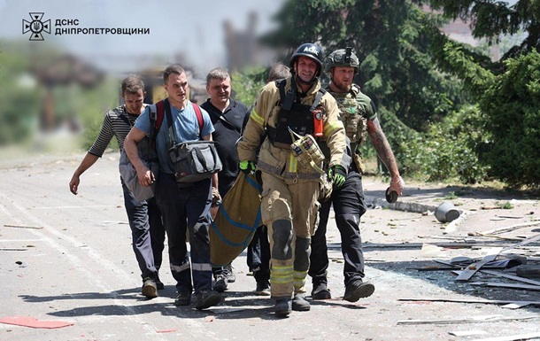 На Днепропетровщине более 100 погибших и раненых