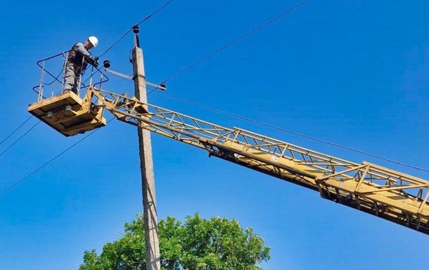 В Украине отключение света в четырех областях