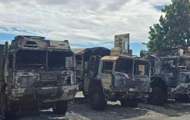 Сплутали з технікою ЗСУ: у Німеччині спалили вантажівки Бундесверу