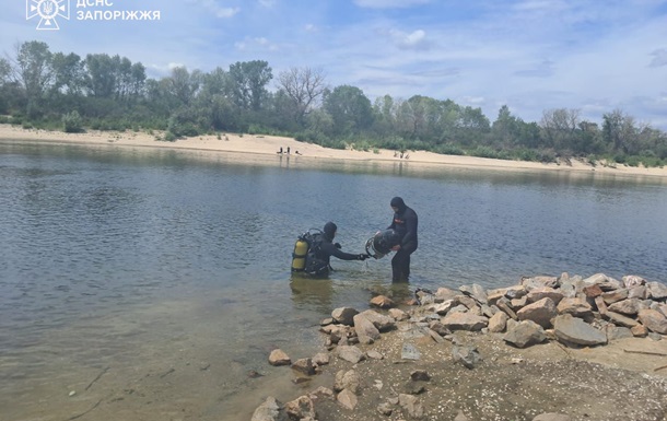 В Запорожье водолазы-саперы уничтожили боевую часть Шахеда