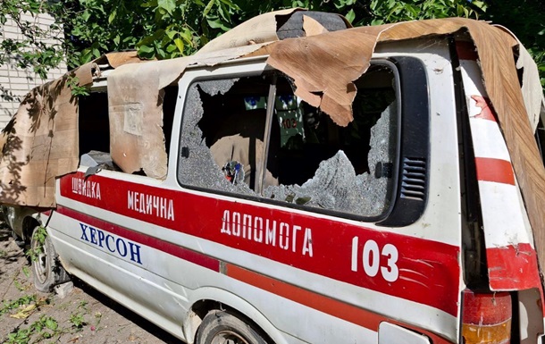 Росіяни обстріляли лікарню в Херсоні