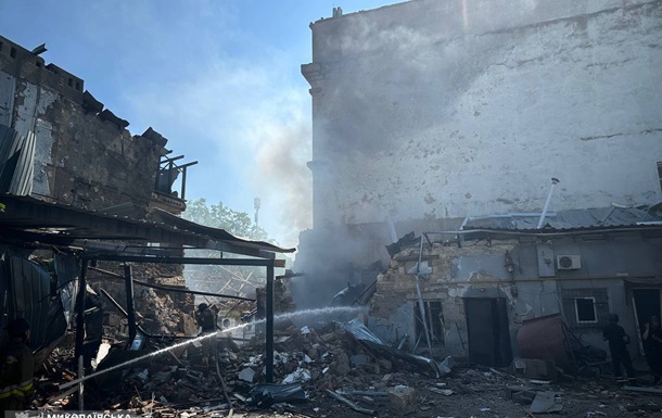ОВА показала наслідки удару по Миколаєву 