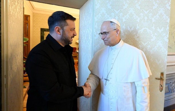 Зеленський провів зустріч з Папою Римським