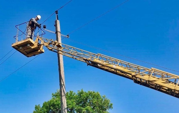 На Николаевщине восстановили электроснабжение в 256 населннных пунктах
