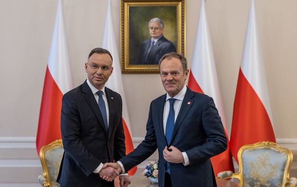 Туск заявив про тривожний стан Дуди наприкінці каденції