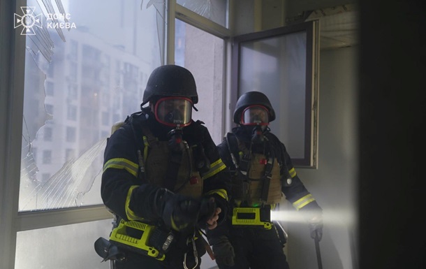 Нічна атака на Київ: з явилися фото наслідків