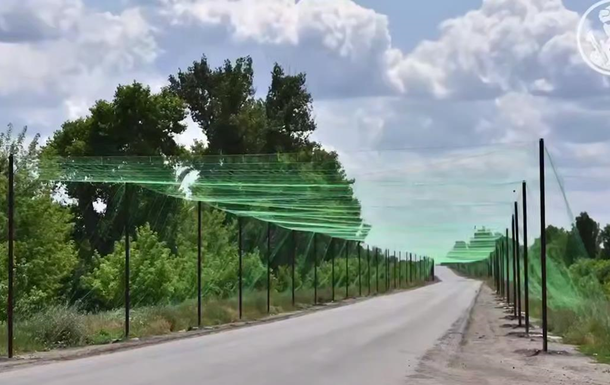 На Запорожском направлении появился антидроновый туннель