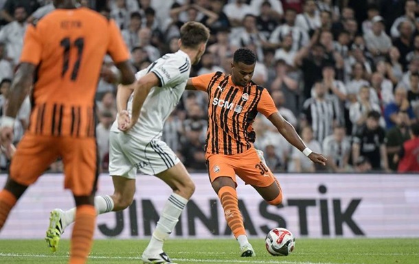 Шахтер с разницей в два мяча обыгрывает Бешикташ в отборочном матче ЛЕ