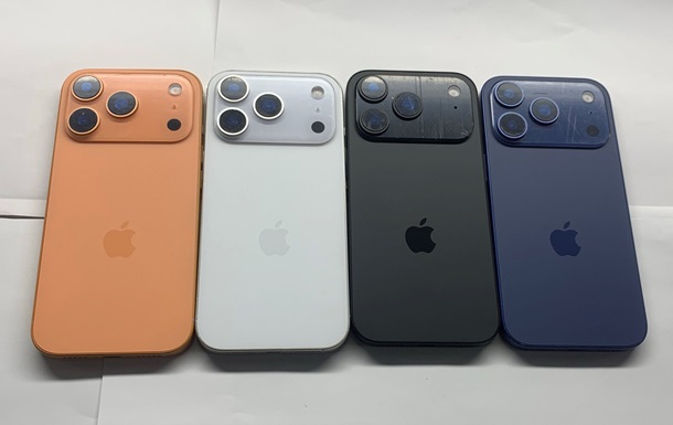Инсайдер поделился фото всей линейки iPhone 17 с новыми цветами