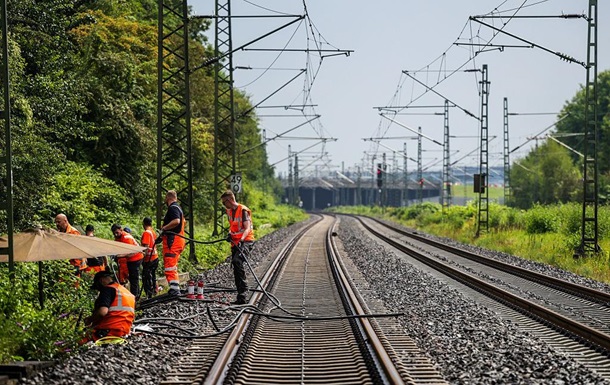 В Германии расследуют возможную диверсию на железной дороге