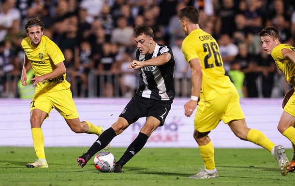 Олександрія розгромно програла Партизану, вилетівши з єврокубків