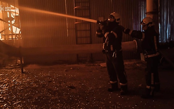 У Білій Церкві через обстріл сталися пожежі на підприємствах