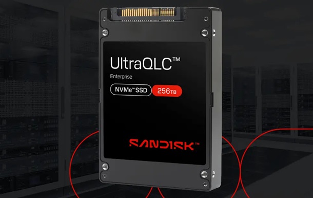 SanDisk представила рекордно великий SSD-диск