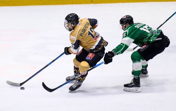 В чемпионат Словакии вернулся играть украинский хоккеист