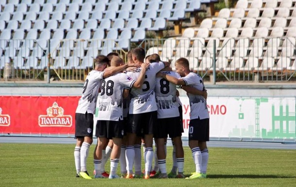 Полтава празднует свою первую победу в УПЛ в игре с Вересом