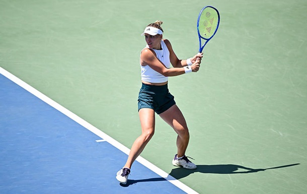 Стародубцева неприятно проиграла в первом круге на турнире в Цинциннати