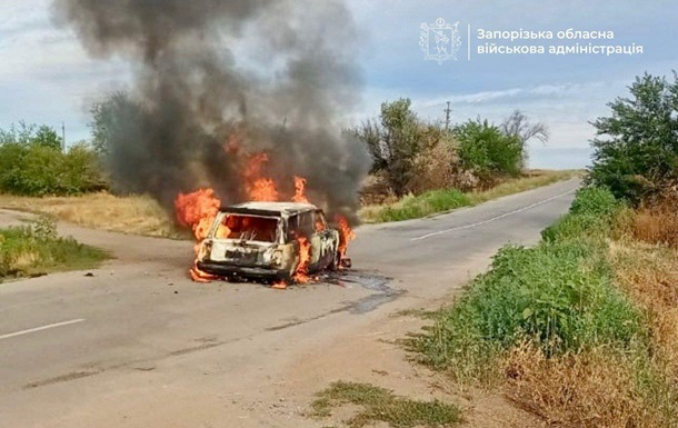 Россияне убили дроном двух мирных жителей под Запорожьем