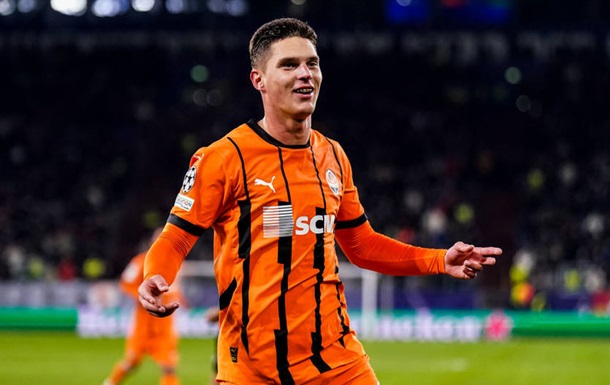 Бенфіка хоче взяти до свого складу Судакова із Шахтаря