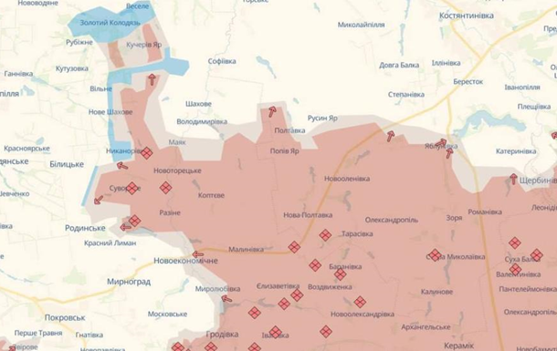 ВСУ отбросили россиян на Донетчине - DeepState