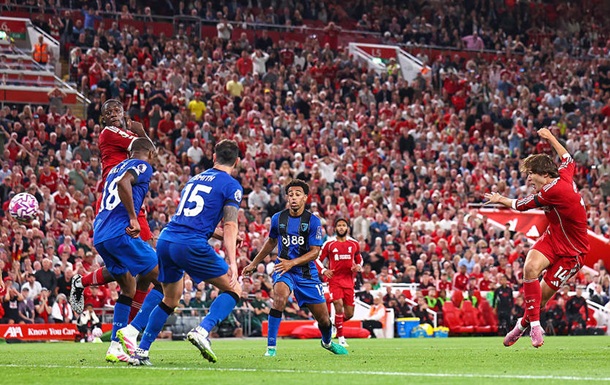 Ливерпуль начал чемпионат Англии с победы над Борнмутом