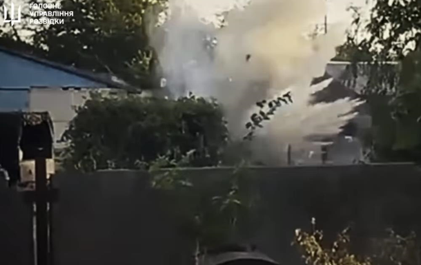 ГУР уничтожило склад боеприпасов в Мелитополе