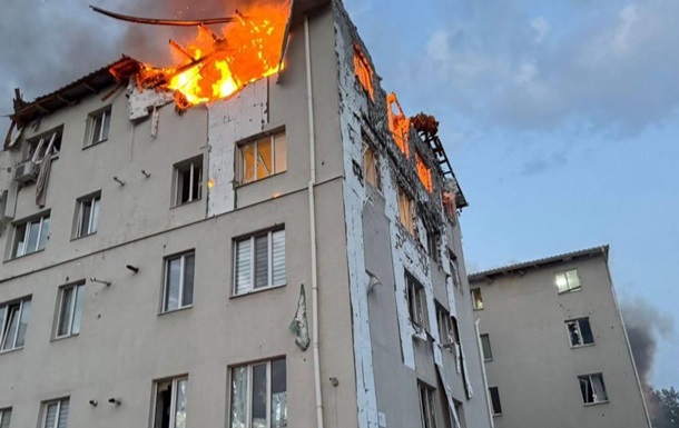 В ОВА показали последствия атаки России на Харьков