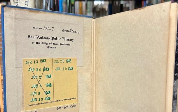 В США вернули книгу в библиотеку почти через 82 года