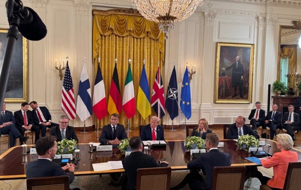 В США проходит встреча с участием лидеров Европы