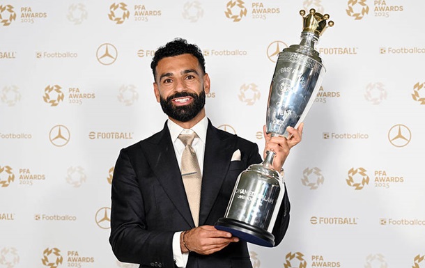 Салах знову, вже втретє, став гравцем року в АПЛ за версією гравців