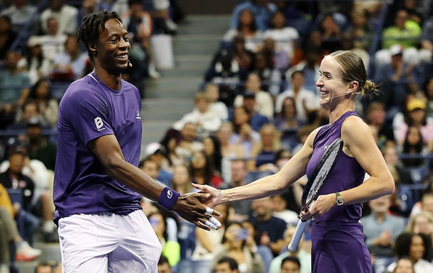 Свитолина и Монфис обменялись поцелуем на US Open