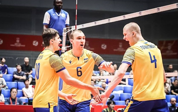 Молодежка Украины по волейболу одолела соперника в третьей игре ЧМ-2025