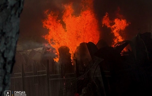 Тревожная ночь: вражеские Шахеды атаковали Сумы