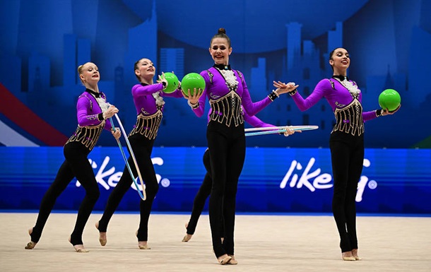 На ЧС-2025 з художньої гімнастики п’ять українок разом узяли золото