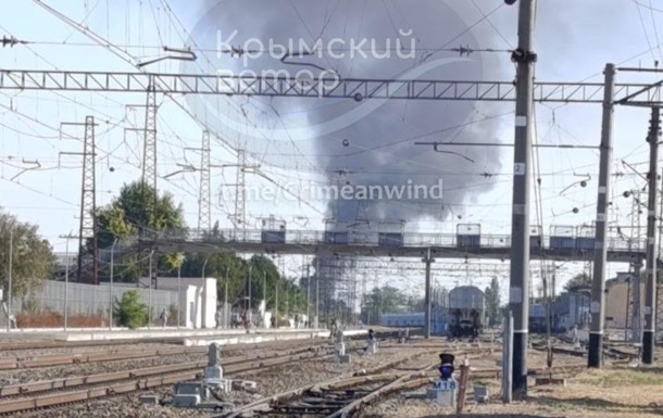 Дрони атакували залізничну інфраструктуру в Криму