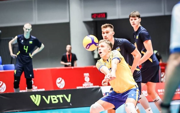 Молодежная сборная Украины пробилась в плей-офф ЧМ-2025 по волейболу