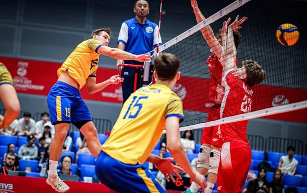 Україна поступилася в 1/8 фіналу молодіжного ЧС з волейболу