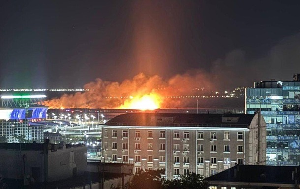 В российском Ростове произошел пожар