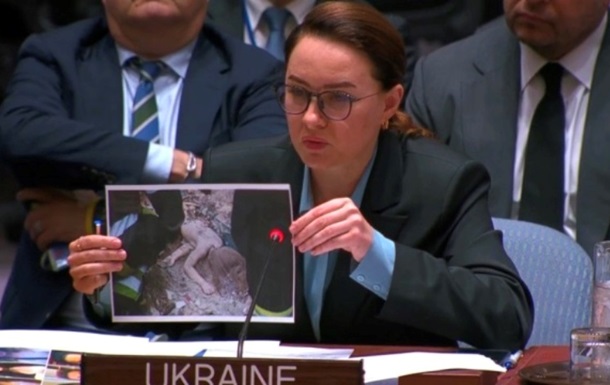На Радбезі ООН показали фото закатованих українських дітей