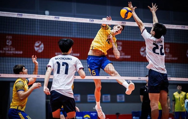 На молодіжному ЧС-2025 з волейболу Україна перевершила Південну Корею
