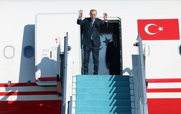 Эрдоган прибыл в Китай, где встретится с Путиным