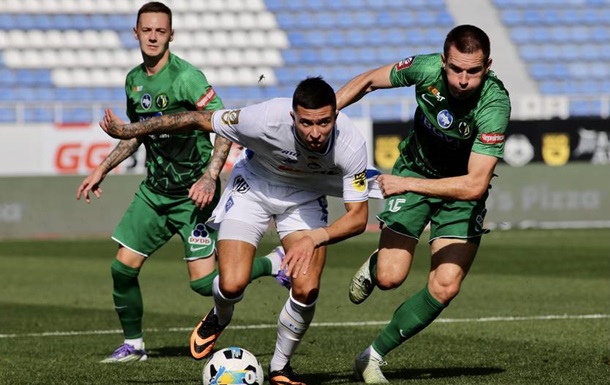 Динамо із численними влучними ударами по воротах обіграло Полісся