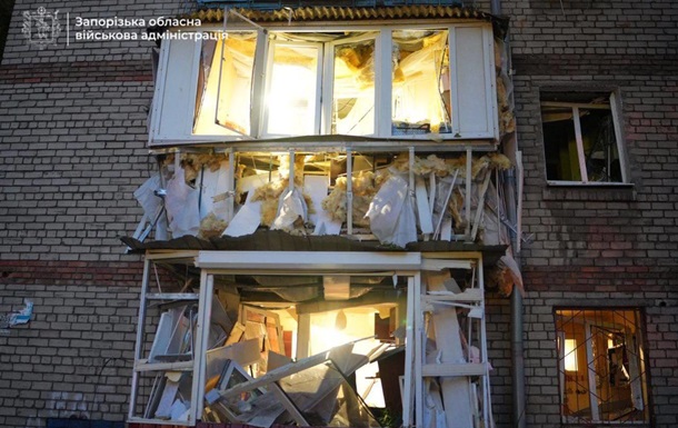 Запорожье под атакой  шахедов , есть разрушения