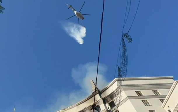 Свириденко подтвердила повреждение здания Кабмина