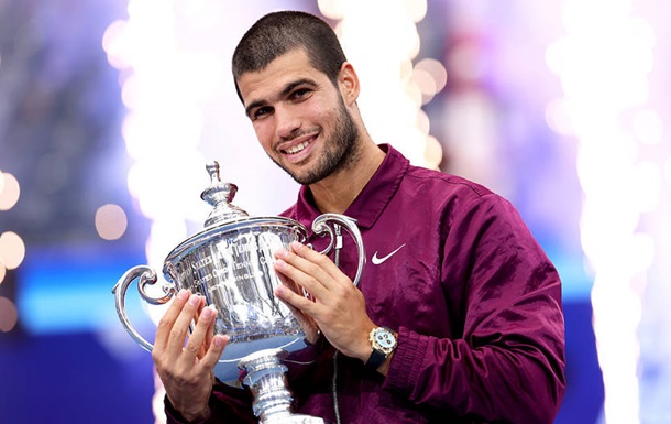 Алькарас встановив рекорд за сумою призових після тріумфу на US Open