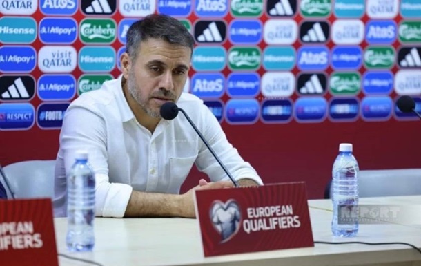 Наставник збірної Азербайджану оцінив результат матчу проти України