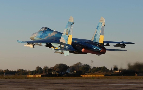 В Запорожской области погиб пилот Су-27