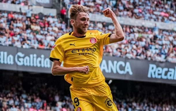 Ванат в первом матче за Жирону забивает первый гол