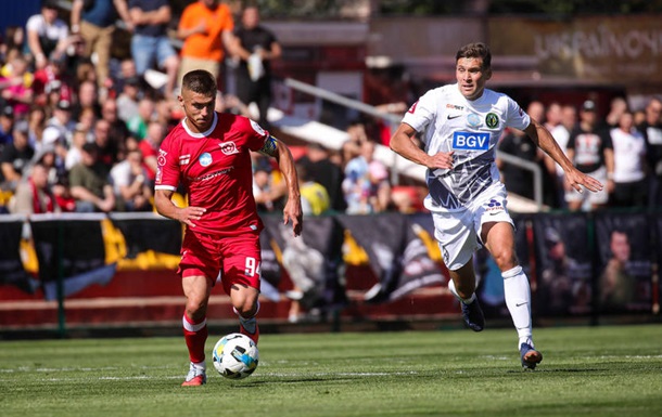 Кривбас поступається вдома Поліссю в один м яч