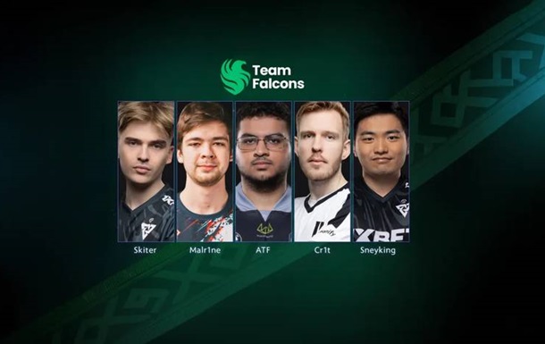 Team Falcons становятся первыми на The International 2025